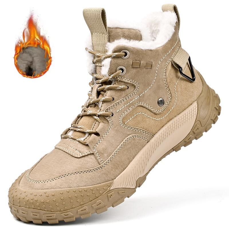 Winter Cotton-padded Men s Ankle Boots, Bare Boots, Men s Leather Boots, Spring and Autumn Men s Outdoor Hiking Ankle Boots 45
Winter Cotton-padded Men s Ankle Boots, Bare Boots, Men s Leather Boots, Spring and Autumn Men s Outdoor Hiking Ankle Boots 45