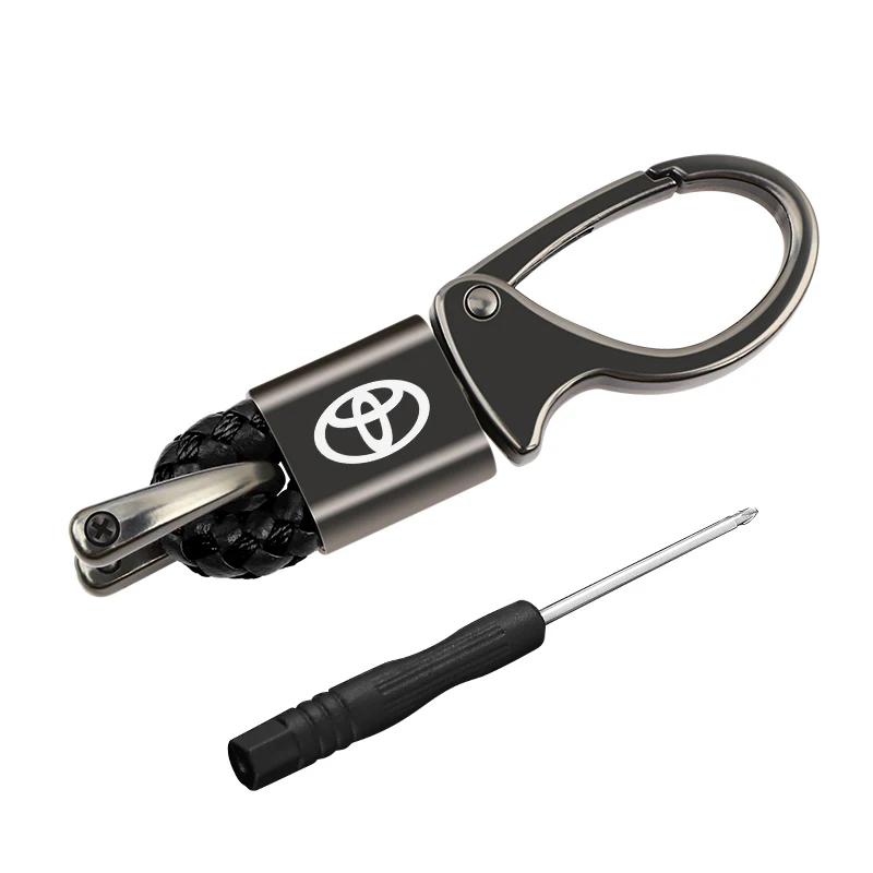 Simple creative trendy keychain for men women waist keychain For Toyota C-hr Rav4 Hilux Prius Avensis Auris Corolla
Simple creative trendy keychain for men women waist keychain For Toyota C-hr Rav4 Hilux Prius Avensis Auris Corolla