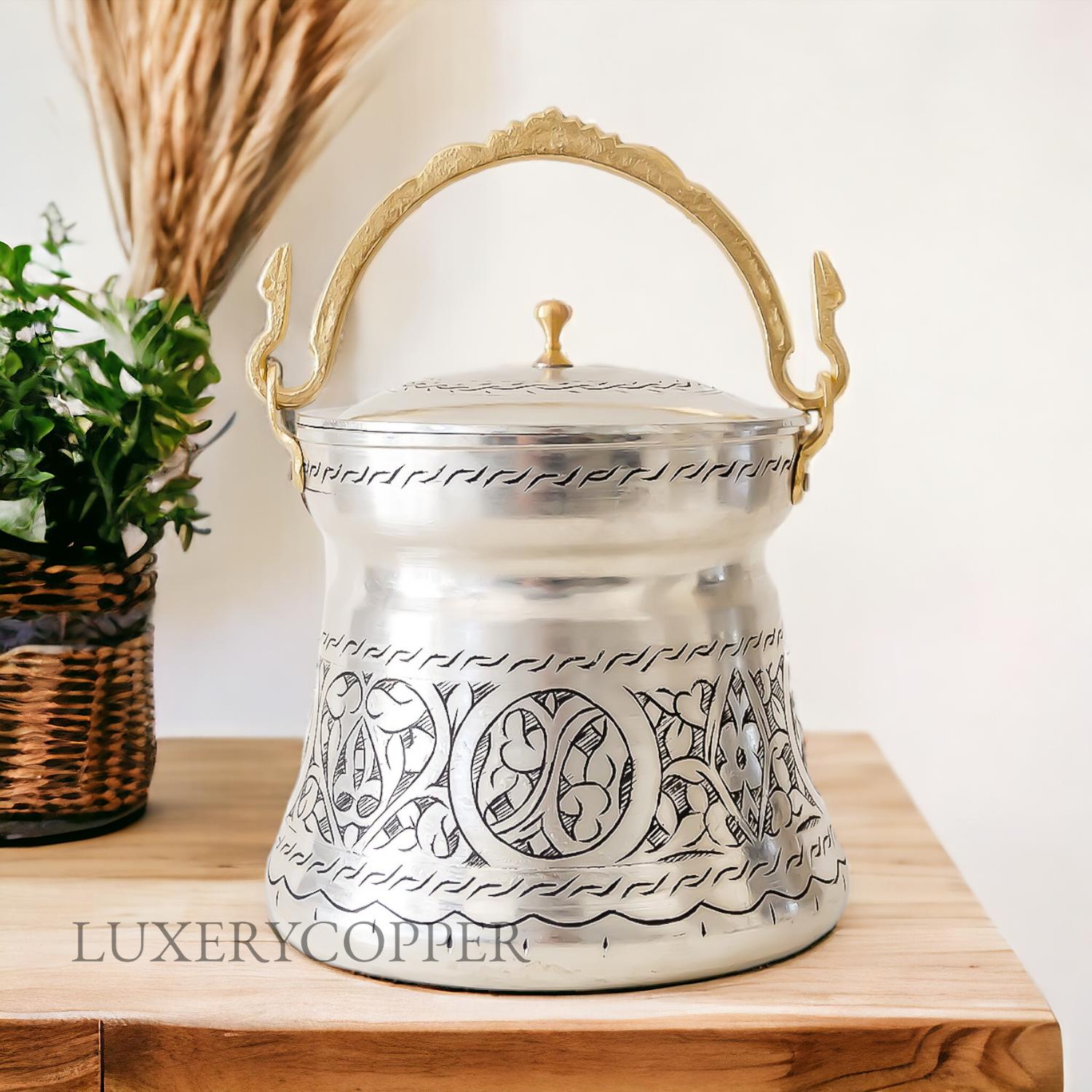 Медный йогурт ручной работы Бакрач 3 л 
Медный йогурт ручной работы Бакрач 3 л