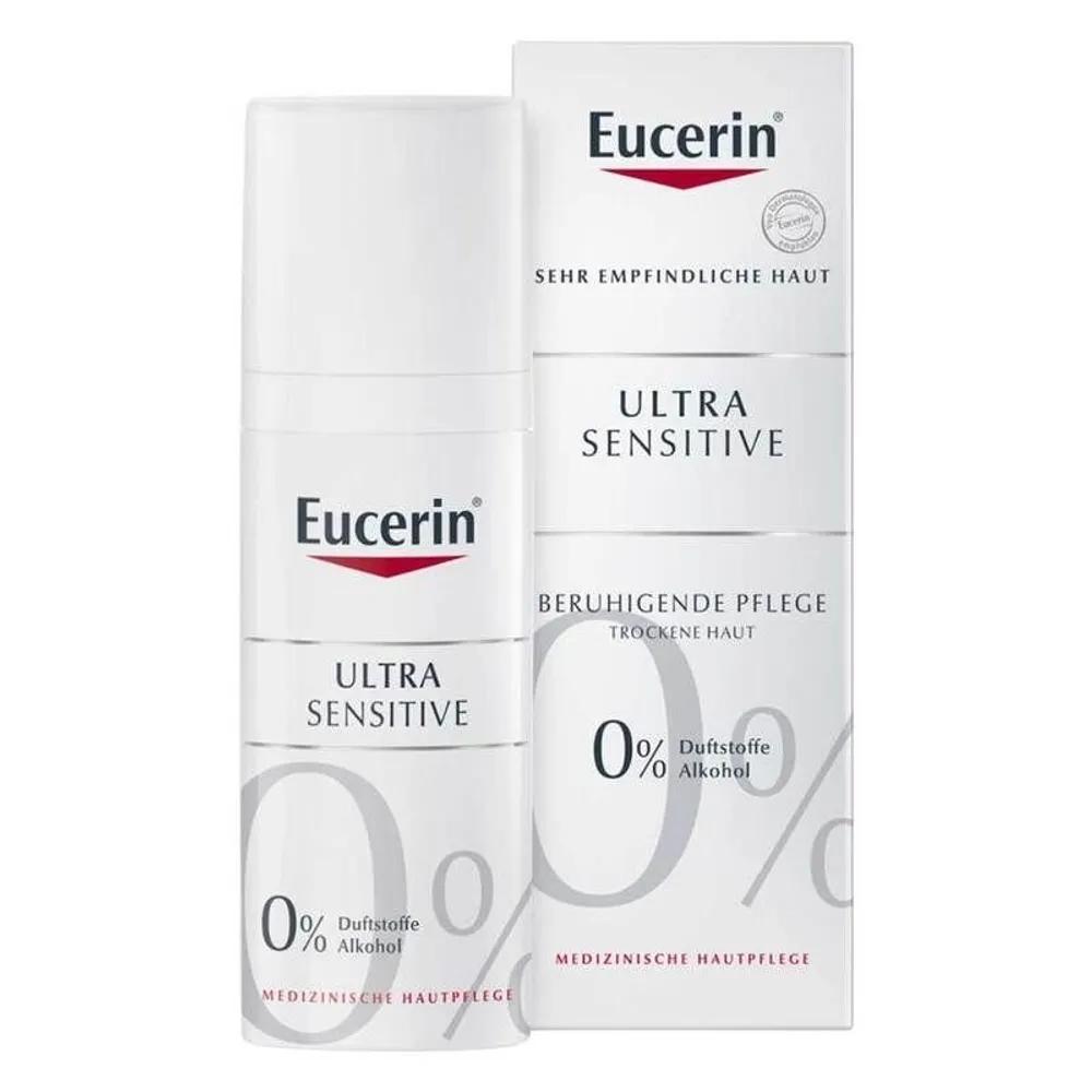 Eucerin Ultra-Sensitive Soothing Care Cream 50ml (For Dry Skin)
Eucerin Ultra-Sensitive Soothing Care Cream 50ml (For Dry Skin)