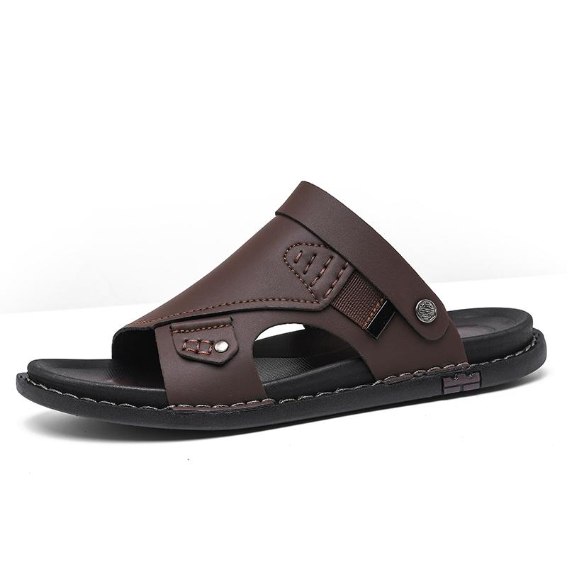 Sandals men s trendy summer versatile soft soled beach shoes men s outdoor wear breathable waterproof anti slip driving sandals 45
Sandals men s trendy summer versatile soft soled beach shoes men s outdoor wear breathable waterproof anti slip driving sandals 45