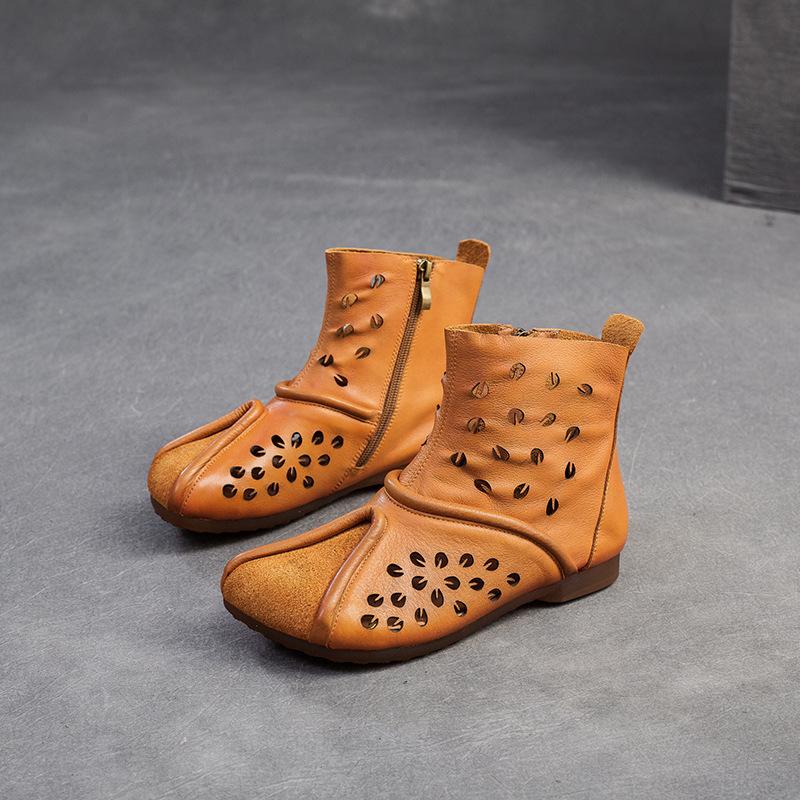 2024 Spring Vintage Hollow Out High Top Boots Women Genuine Cowhide Side Zipper Flat Sole Ladies Shoes 41
2024 Spring Vintage Hollow Out High Top Boots Women Genuine Cowhide Side Zipper Flat Sole Ladies Shoes 41