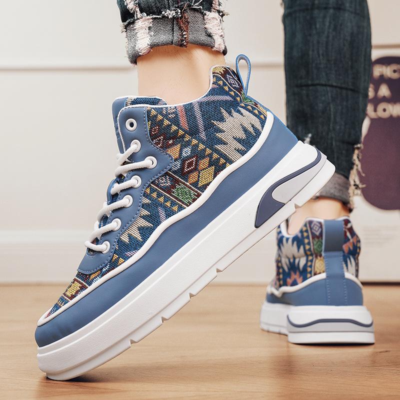 Thick-soled cloth surface breathable casual board shoes men s four seasons new campus youth trend personalized sports men s shoes 44
Thick-soled cloth surface breathable casual board shoes men s four seasons new campus youth trend personalized sports men s shoes 44