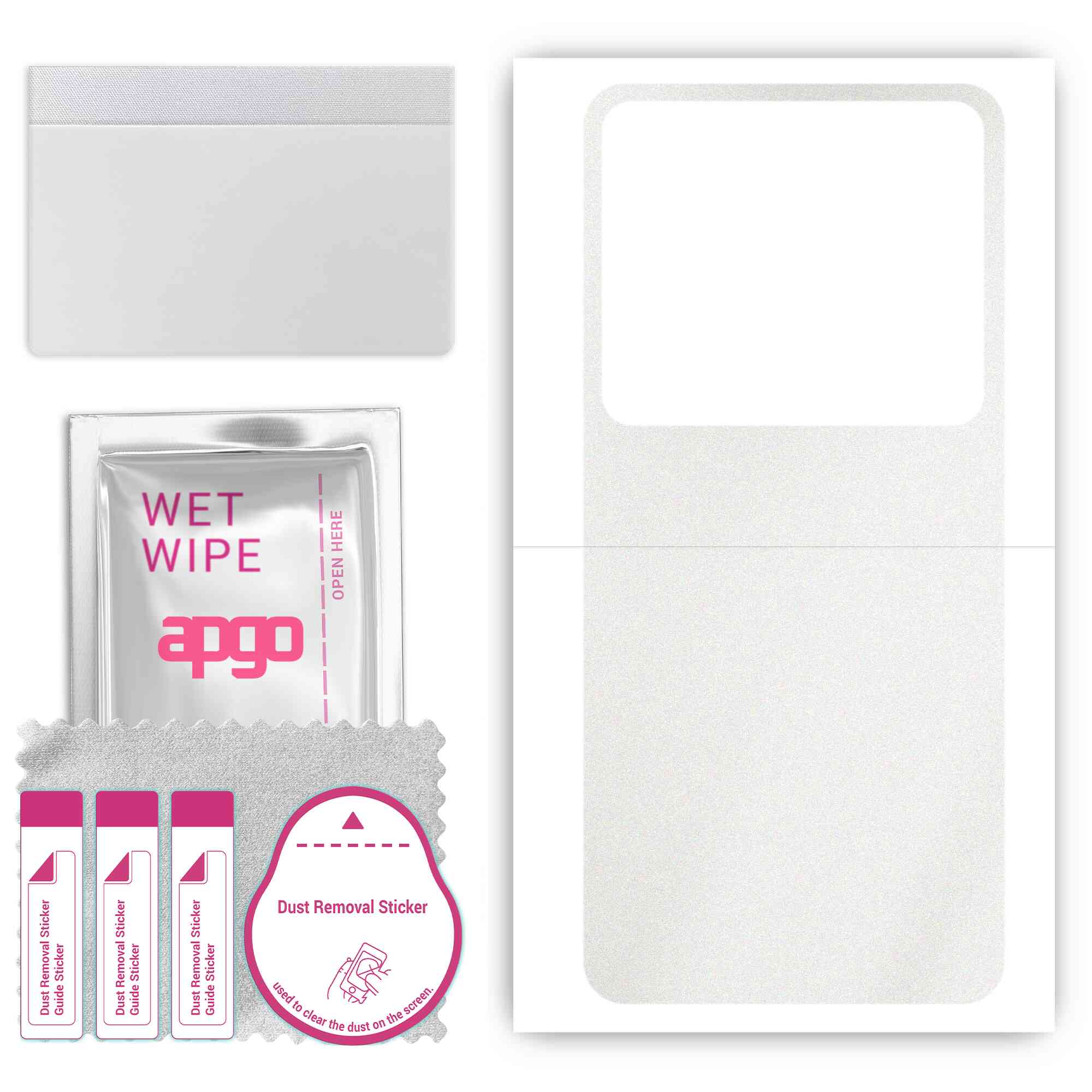 apgo Protective Skin Sticker for the back compatible with Xiaomi 12S Ultra, Wrap Film, Foil, Vinyl - Pattern Matte Transparent
apgo Protective Skin Sticker for the back compatible with Xiaomi 12S Ultra, Wrap Film, Foil, Vinyl - Pattern Matte Transparent