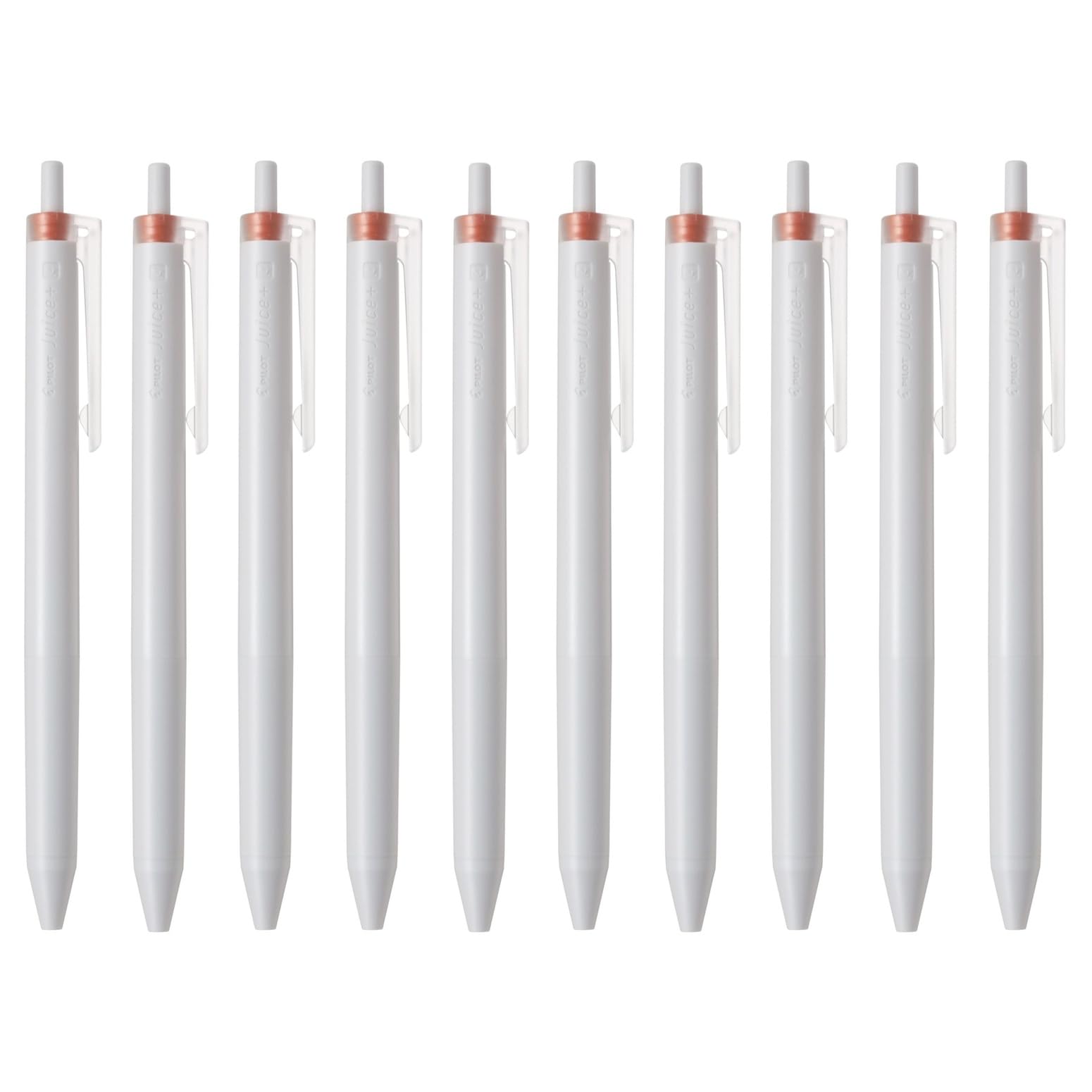 PILOT Juice Plus Gel Ink Ballpoint Smooth Writing Experience Pens, 0.4mm, Orange, 10-Pack (10LJL14O) -
PILOT Juice Plus Gel Ink Ballpoint Smooth Writing Experience Pens, 0.4mm, Orange, 10-Pack (10LJL14O) -