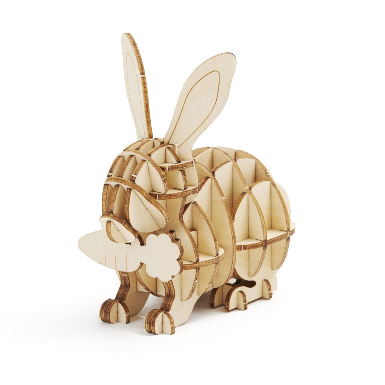 Rabbit Wooden 3D 3D puzzle DIY craft kit that can be enjoyed by everyone from elementary school students to adults Educational toy for boys and girls
Rabbit Wooden 3D 3D puzzle DIY craft kit that can be enjoyed by everyone from elementary school students to adults Educational toy for boys and girls