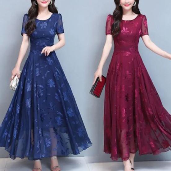 Vintage Floral Dress A-line Slim Waist Big Hem Soft Comfortable Polyester Fabric Elegant Boho Summer Chic Dresses
Vintage Floral Dress A-line Slim Waist Big Hem Soft Comfortable Polyester Fabric Elegant Boho Summer Chic Dresses