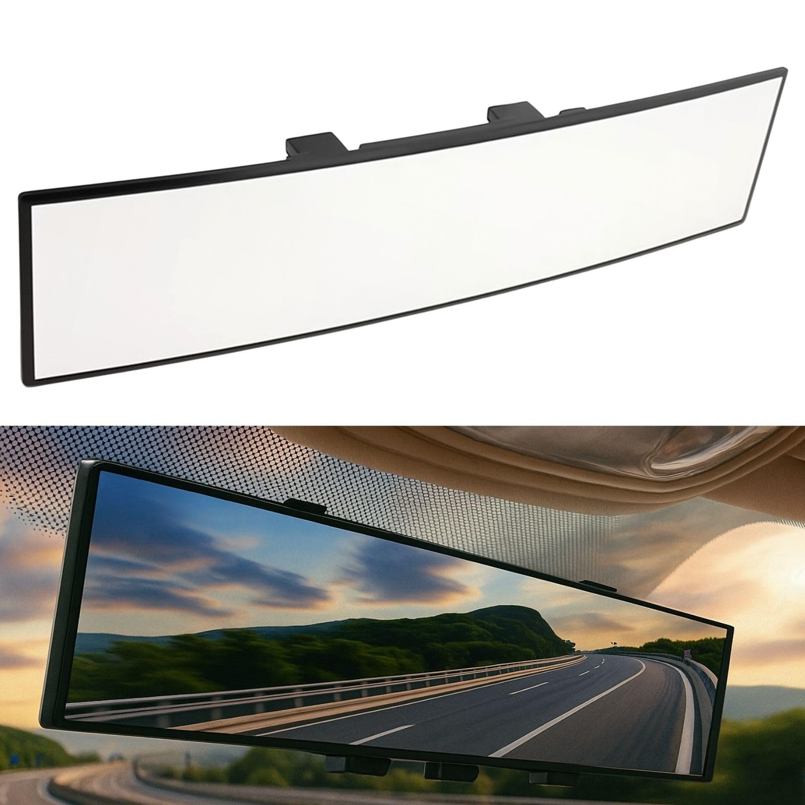 Letics Wide Rearview Mirror for Cars Wide Curved Aftermarket Installation Simply Clamp It On - Angle, Type, - чёрный
Letics Wide Rearview Mirror for Cars Wide Curved Aftermarket Installation Simply Clamp It On - Angle, Type, - чёрный