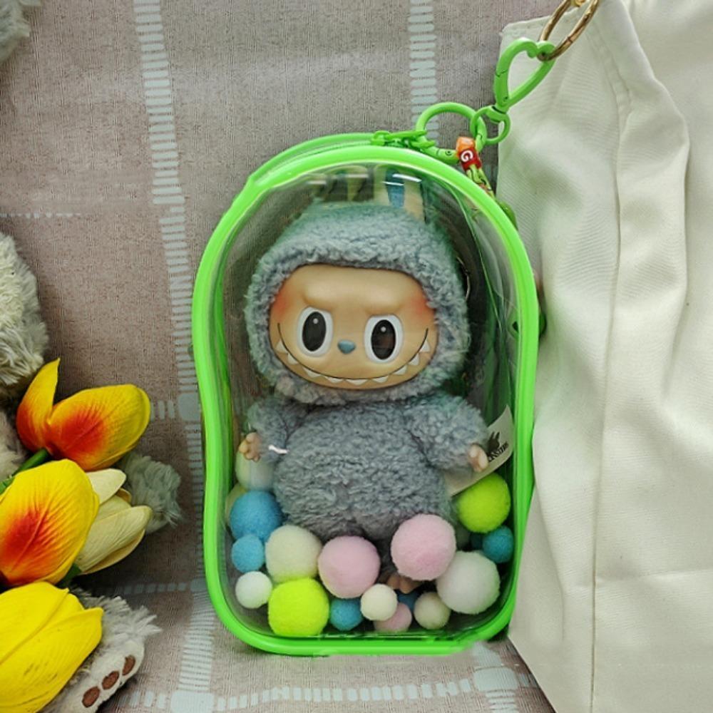 Outgoing Labubu Display Bag Long Rope Labubu Storage Pouch Cotton Doll Accessories pink style 1
Outgoing Labubu Display Bag Long Rope Labubu Storage Pouch Cotton Doll Accessories pink style 1