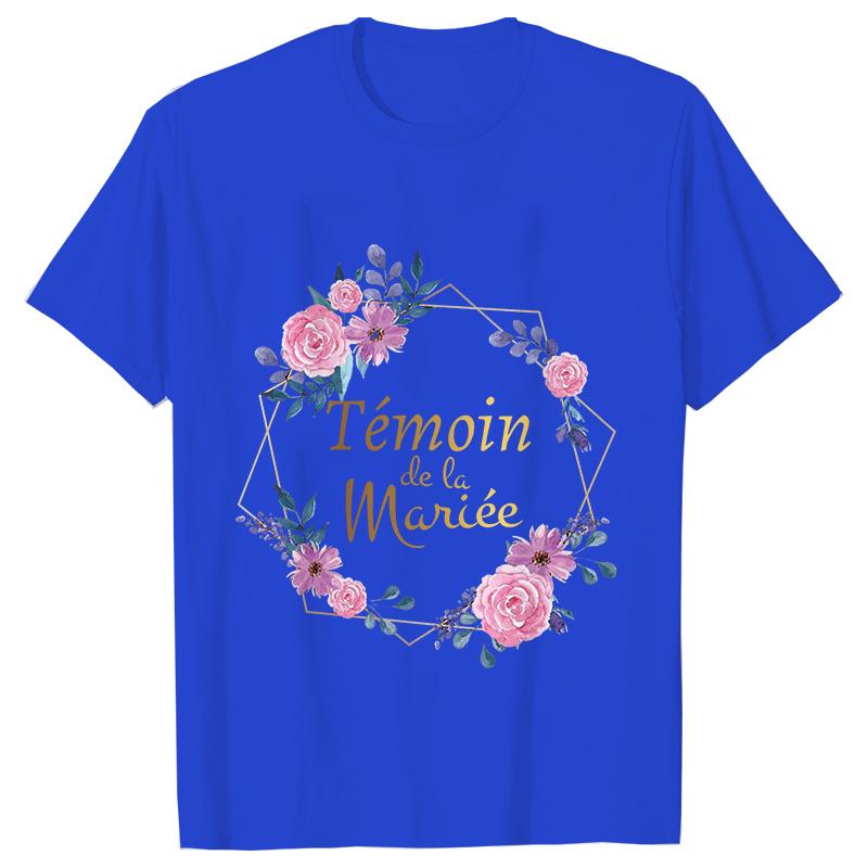 Future Bride Team T-shirt Wedding Bachelorette EVJF Party Shirts Single Farewell French Unisex’s Floral Wreath Short Sleeve Tees 4XL
Future Bride Team T-shirt Wedding Bachelorette EVJF Party Shirts Single Farewell French Unisex’s Floral Wreath Short Sleeve Tees 4XL