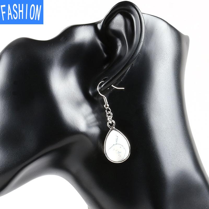 Европейские и американские модные женские серьги с каплями воды, женские серьги с натуральными полудрагоценными кристаллами, простые серьги whiteturquoise
Европейские и американские модные женские серьги с каплями воды, женские серьги с натуральными полудрагоценными кристаллами, простые серьги whiteturquoise