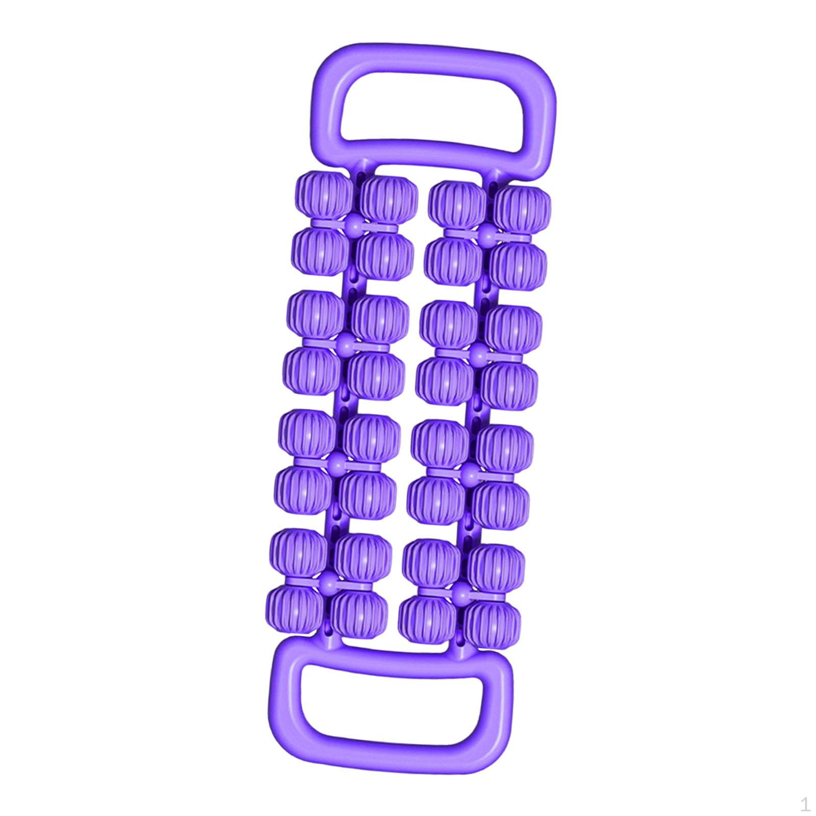 Массажный ролик для тела 32 точки, роликовый инструмент для ног, глубокий массаж тканей для ладони фиолетовый
Массажный ролик для тела 32 точки, роликовый инструмент для ног, глубокий массаж тканей для ладони фиолетовый