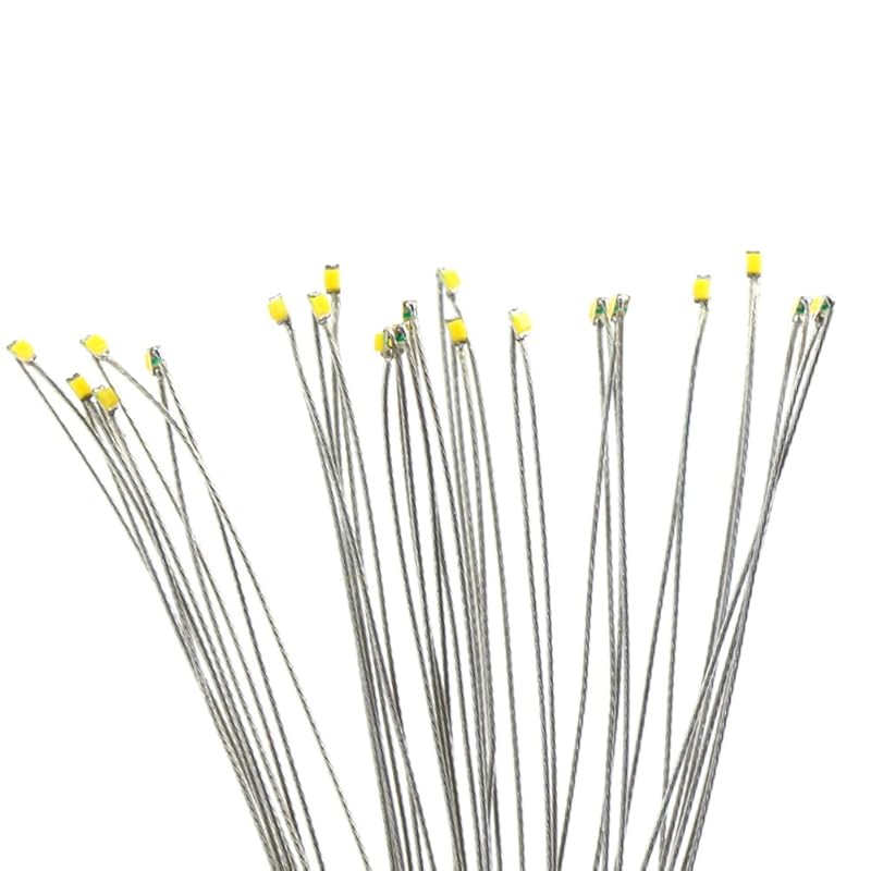 PTFE With wiring SMD 0603 Chip LED warm white 20 pieces train model model railway building model model illumination diorama
PTFE With wiring SMD 0603 Chip LED warm white 20 pieces train model model railway building model model illumination diorama