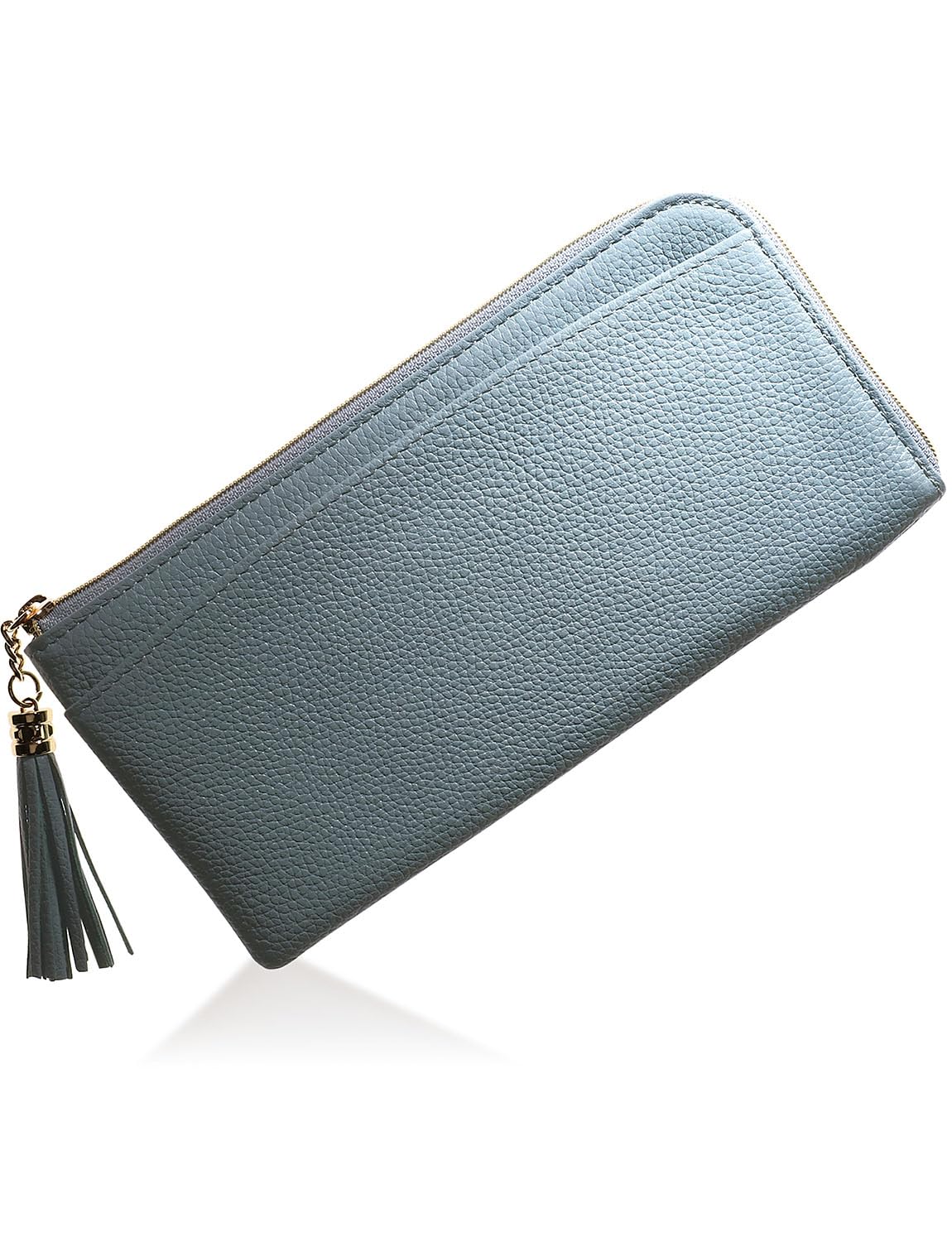 BLUE SINCERE Genuine Leather Long Wallet with and Bill Compartment with Coin Purse SW3 Women s RFID, Anti-Skimming, L-Zip closure, Tassel, / (Sky
BLUE SINCERE Genuine Leather Long Wallet with and Bill Compartment with Coin Purse SW3 Women s RFID, Anti-Skimming, L-Zip closure, Tassel, / (Sky
