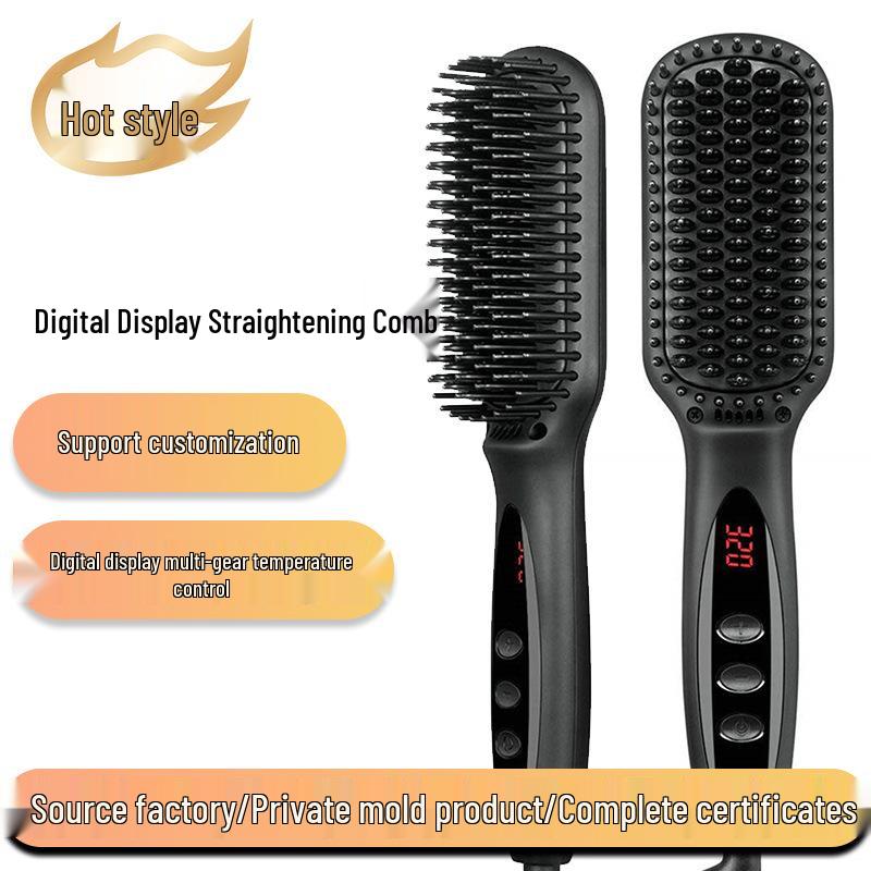 Men s Multi-functional Straightening Comb for Hair & Beard US Plug (Black, not for domestic use) чёрный
Men s Multi-functional Straightening Comb for Hair & Beard US Plug (Black, not for domestic use) чёрный