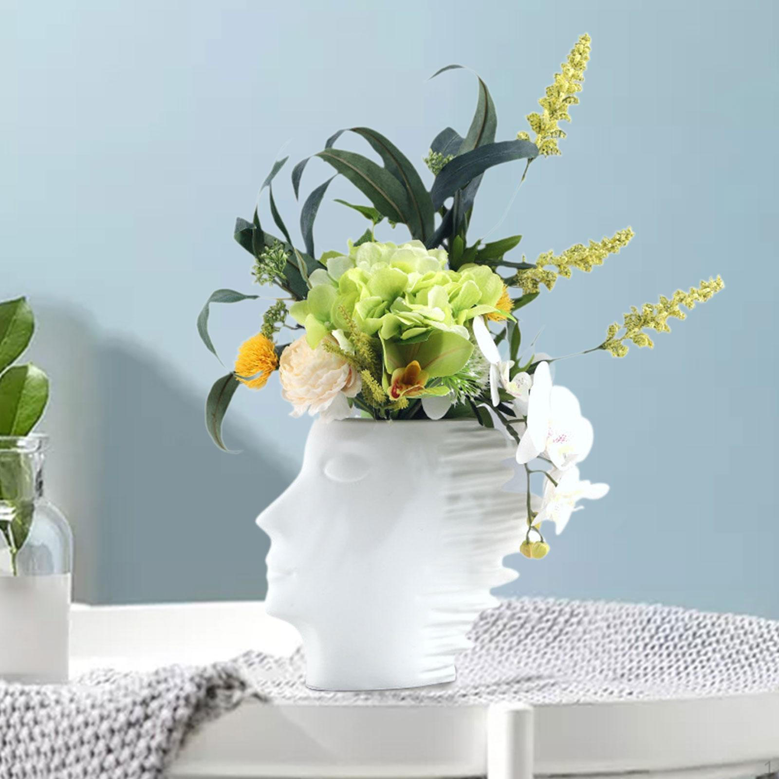 Абстрактная ваза для лица Декоративная голова Бохо Смола Минимализм Кашпо для растений Цветок S
Абстрактная ваза для лица Декоративная голова Бохо Смола Минимализм Кашпо для растений Цветок S