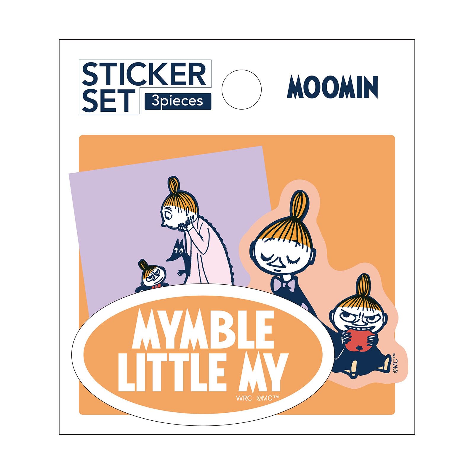 World Craft Moomin Sticker Set Little My and Sister Mymble (3 Stickers) - (MOSC-S537)
World Craft Moomin Sticker Set Little My and Sister Mymble (3 Stickers) - (MOSC-S537)