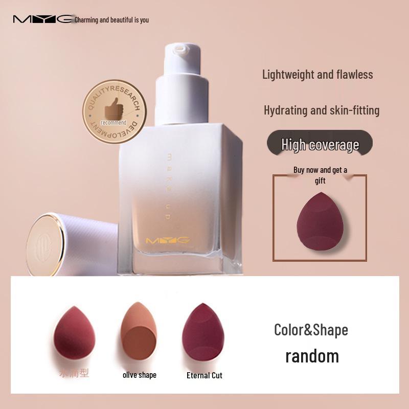 Meiyan Tang myg Lightweight Waterproof Foundation - Natural Coverage, Conceals Imperfections, Invisible Pores, Sweatproof, 24-Hour Long-Lasting Makeup 30g
Meiyan Tang myg Lightweight Waterproof Foundation - Natural Coverage, Conceals Imperfections, Invisible Pores, Sweatproof, 24-Hour Long-Lasting Makeup 30g