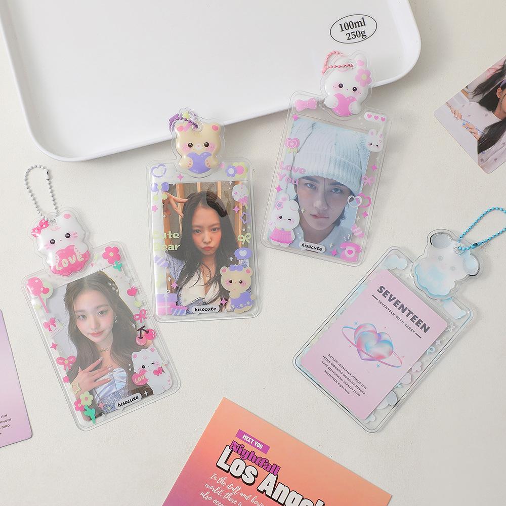 Hanging Decoration Photo Photocard Frame PVC Card Cover Idol Card Display Protector Girls Gift StyleB-Rabbit 
Hanging Decoration Photo Photocard Frame PVC Card Cover Idol Card Display Protector Girls Gift StyleB-Rabbit