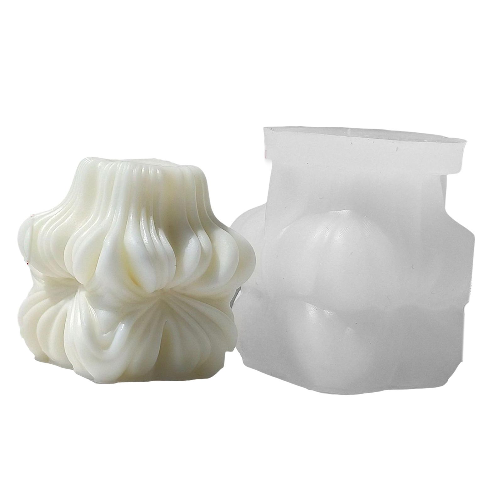 Силиконовая геометрическая форма для изготовления свечей, прочная, для домашнего рукоделия, силиконовая форма для ароматических свечей в форме пятиконечной звезды 5156