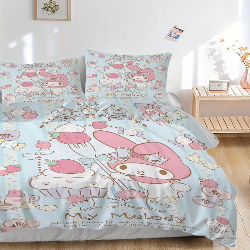 3pcs Strawberry Cake & My Melody Sanrio Quilt Cover Set - Soft and Cozy Bedroom, Guest Room and Dorm Decorative Bedding 3-Piece Set 1 Quilt Cover 135x200cm
3pcs Strawberry Cake & My Melody Sanrio Quilt Cover Set - Soft and Cozy Bedroom, Guest Room and Dorm Decorative Bedding 3-Piece Set 1 Quilt Cover 135x200cm