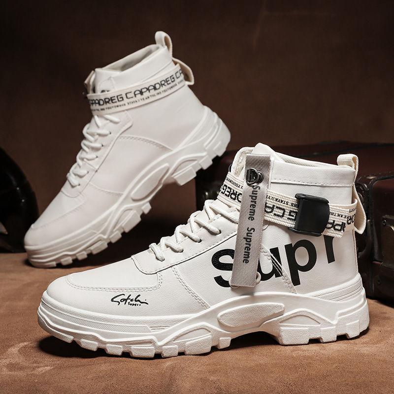 Высокие рабочие ботинки мужские осенние новые корейская версия универсальные повседневные на толстой подошве ботинки Мартин модные дышащие спортивные мужские ботинки модные 44
Высокие рабочие ботинки мужские осенние новые корейская версия универсальные повседневные на толстой подошве ботинки Мартин модные дышащие спортивные мужские ботинки модные 44