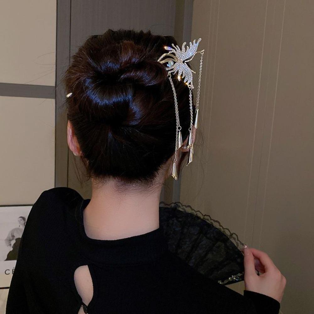 Ladies Hair Stick Hair Insert Butterfly Hair Stick Hair Fork Korean Style Hairpins Hair Accessories чёрный
Ladies Hair Stick Hair Insert Butterfly Hair Stick Hair Fork Korean Style Hairpins Hair Accessories чёрный