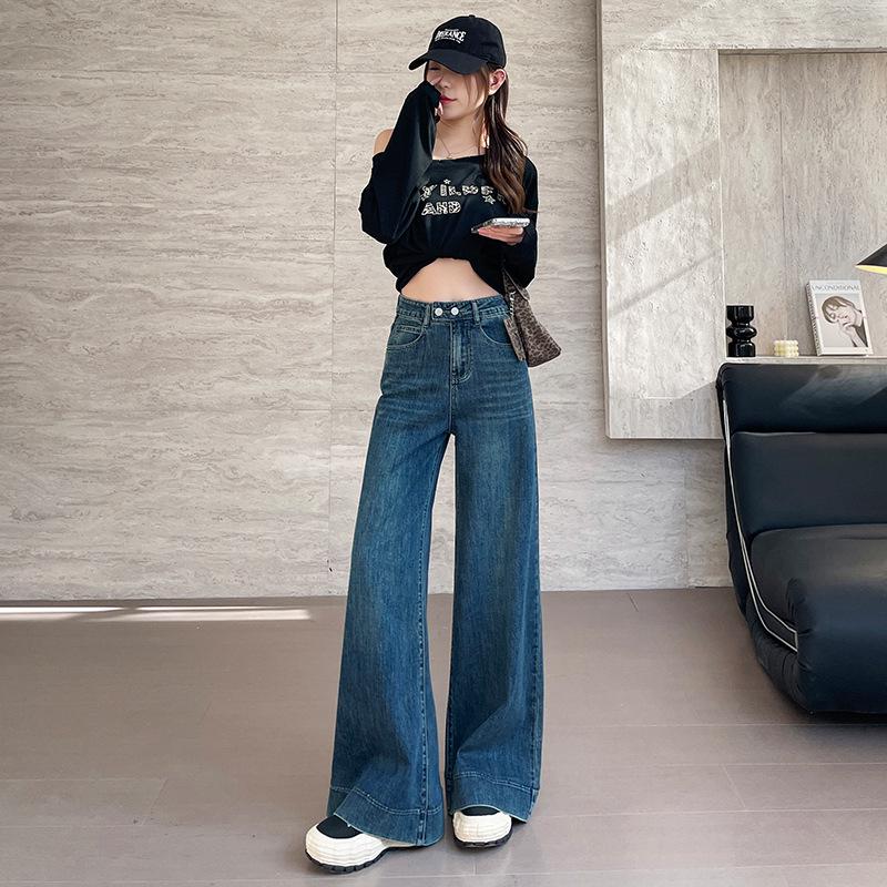 Early Spring Women s Petite High-Waisted Wide-Leg Bell Bottom Denim Pants M
Early Spring Women s Petite High-Waisted Wide-Leg Bell Bottom Denim Pants M