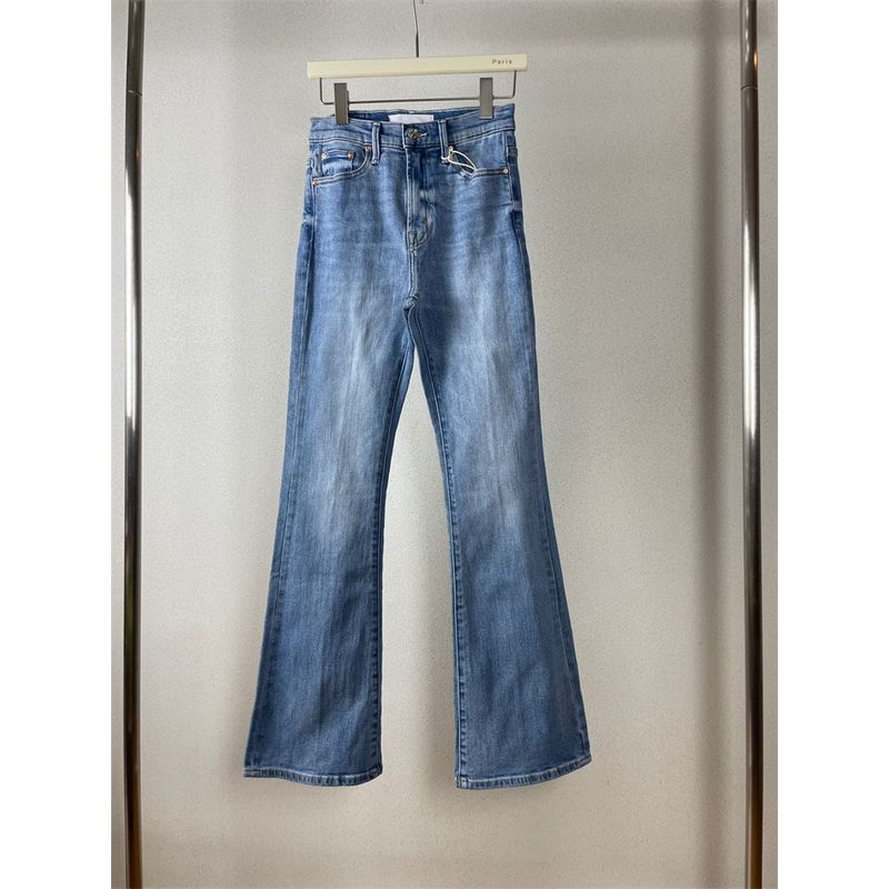Super Slimming Early Autumn High Waist Light Blue Denim Bell-Bottom Pants Light blue 29
Super Slimming Early Autumn High Waist Light Blue Denim Bell-Bottom Pants Light blue 29