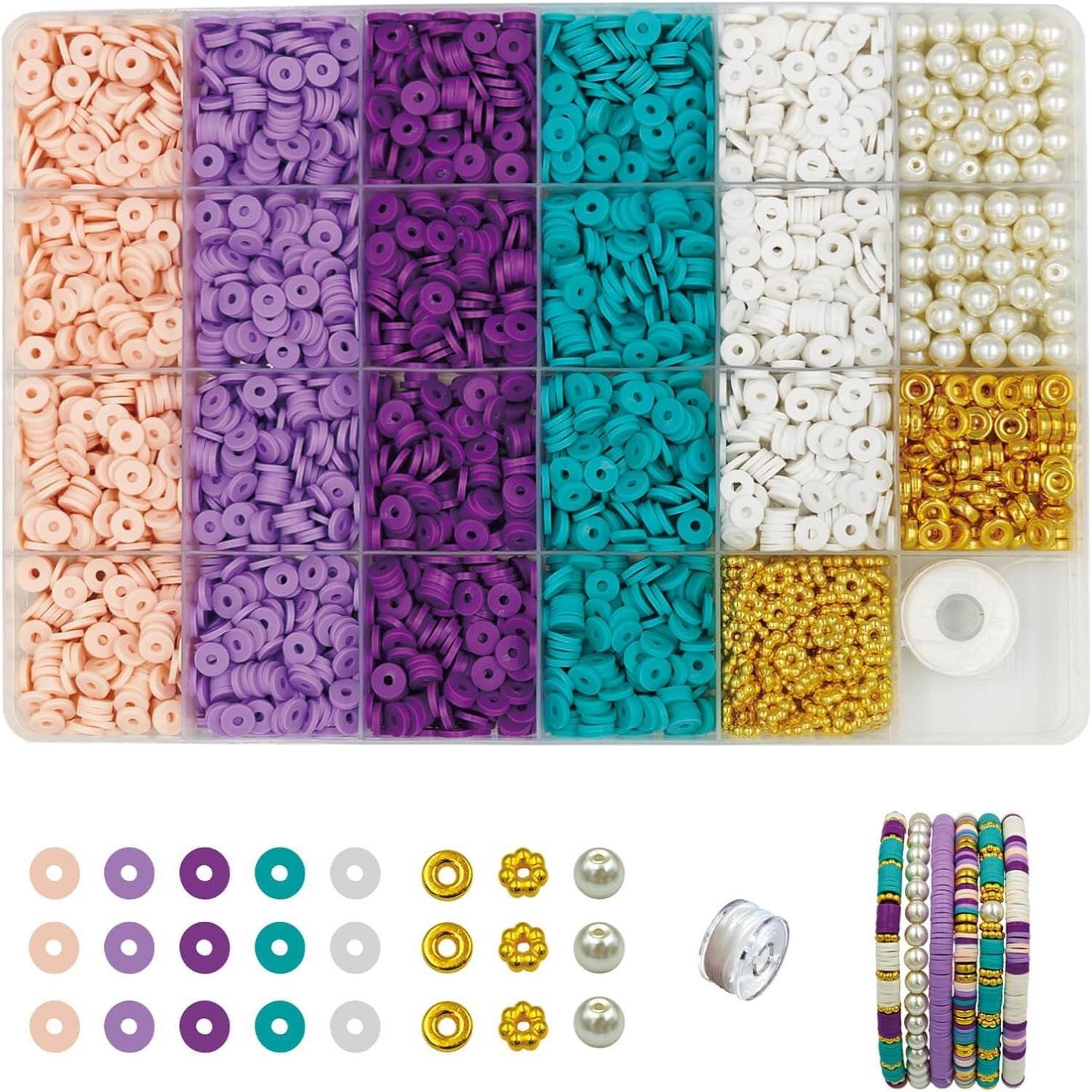 3300Pcs Friendship Bracelet Alphabet Beads Diy Jewelry Accessories Set Diy Pottery Sheet Clay Beads Round Beads
3300Pcs Friendship Bracelet Alphabet Beads Diy Jewelry Accessories Set Diy Pottery Sheet Clay Beads Round Beads