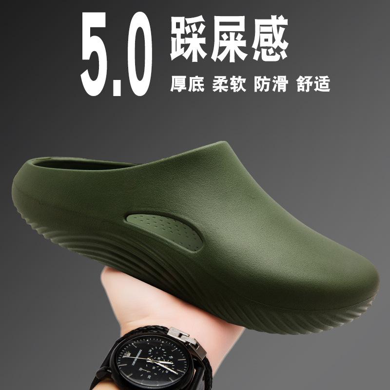 Bread hole shoes simple men s slippers non-slip outer wear EVA light slippers men s bag head breathable couple slippers 40 чёрный
Bread hole shoes simple men s slippers non-slip outer wear EVA light slippers men s bag head breathable couple slippers 40 чёрный