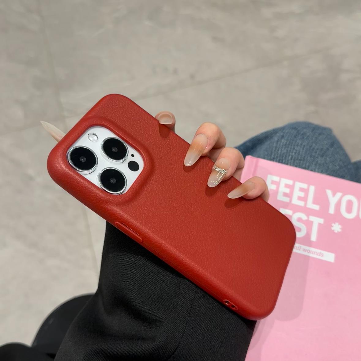 Чохол для телефону зі шкіряною текстурою для iPhone 16 ProMax — багатокольоровий м’який силіконовий чохол для телефону, стійкий до падінь, для Apple iPhone 16/15/14/13/12/11/Plus/Pro Apple 16Promax червоний
Чохол для телефону зі шкіряною текстурою для iPhone 16 ProMax — багатокольоровий м’який силіконовий чохол для телефону, стійкий до падінь, для Apple iPhone 16/15/14/13/12/11/Plus/Pro Apple 16Promax червоний