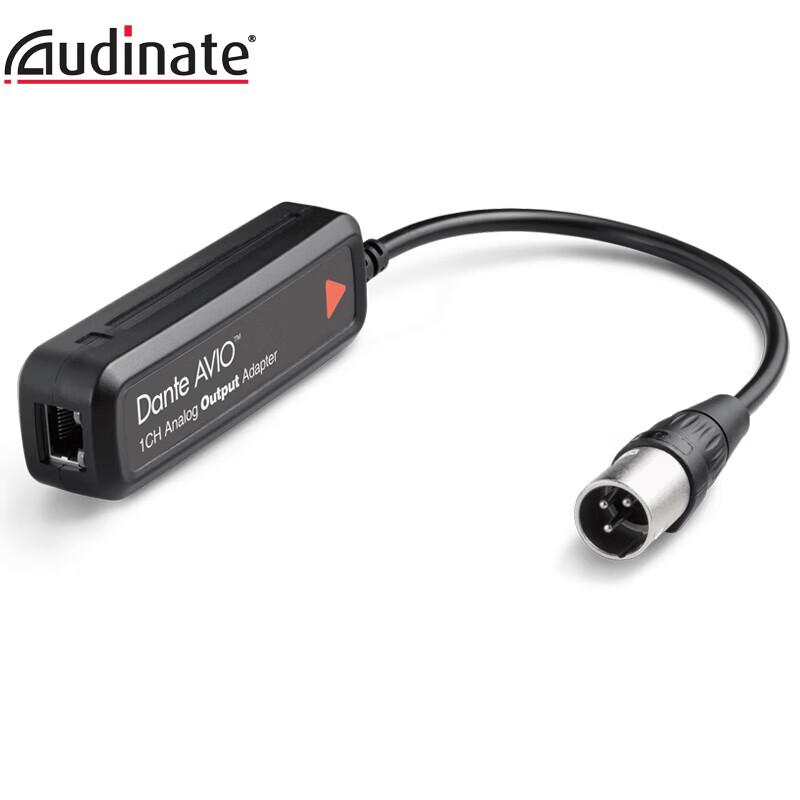 Audinate Dante Dual XLR to Network Port Adapter CN plug (adapter included)
Audinate Dante Dual XLR to Network Port Adapter CN plug (adapter included)
