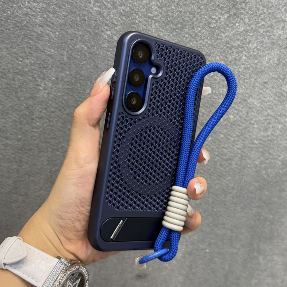Lanyard Magnetic Heat Dissipation Invisible Fold Stand Phone Case For Samsung S24 S25 Ultra Plus Breathable Plating Cover Case & Strap&Galaxy S24+
Lanyard Magnetic Heat Dissipation Invisible Fold Stand Phone Case For Samsung S24 S25 Ultra Plus Breathable Plating Cover Case & Strap&Galaxy S24+