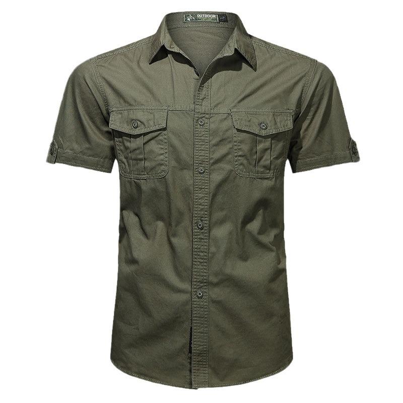 Men s Summer Men s Short-sleeved Shirts New Large Size Military Shirts Korean Style Casual Workwear Thin Tops 5XL
Men s Summer Men s Short-sleeved Shirts New Large Size Military Shirts Korean Style Casual Workwear Thin Tops 5XL