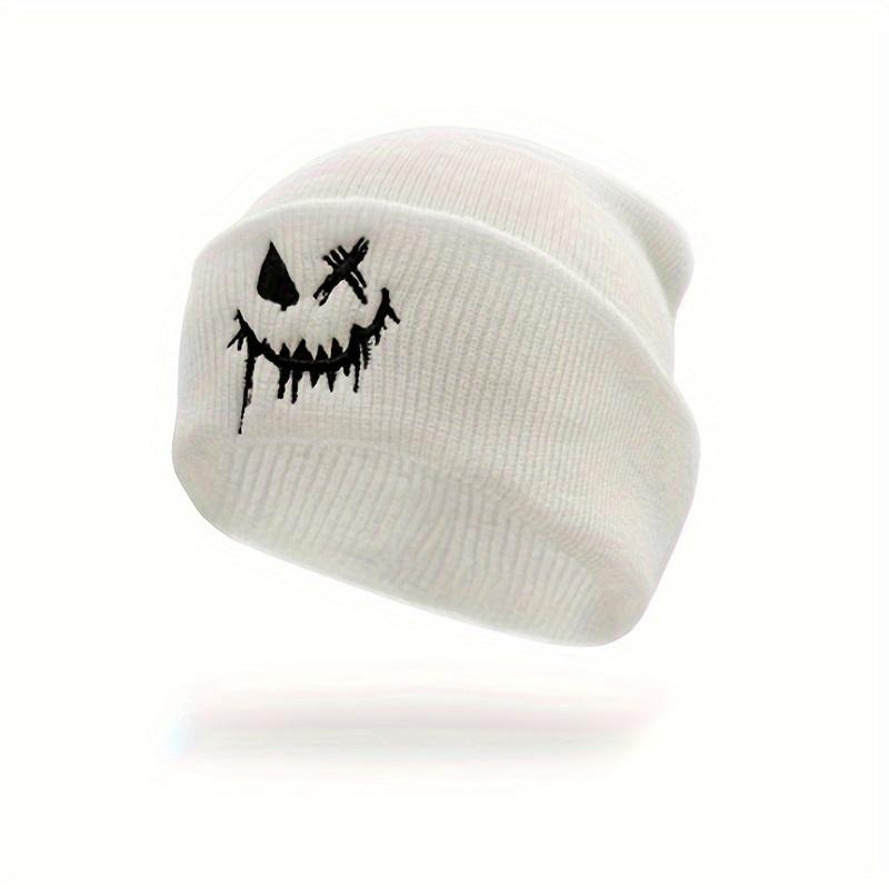 Halloween Pumpkin Devil Embroidered Knitted Hat Funny Pullover Hat for Men and Women білий
Halloween Pumpkin Devil Embroidered Knitted Hat Funny Pullover Hat for Men and Women білий
