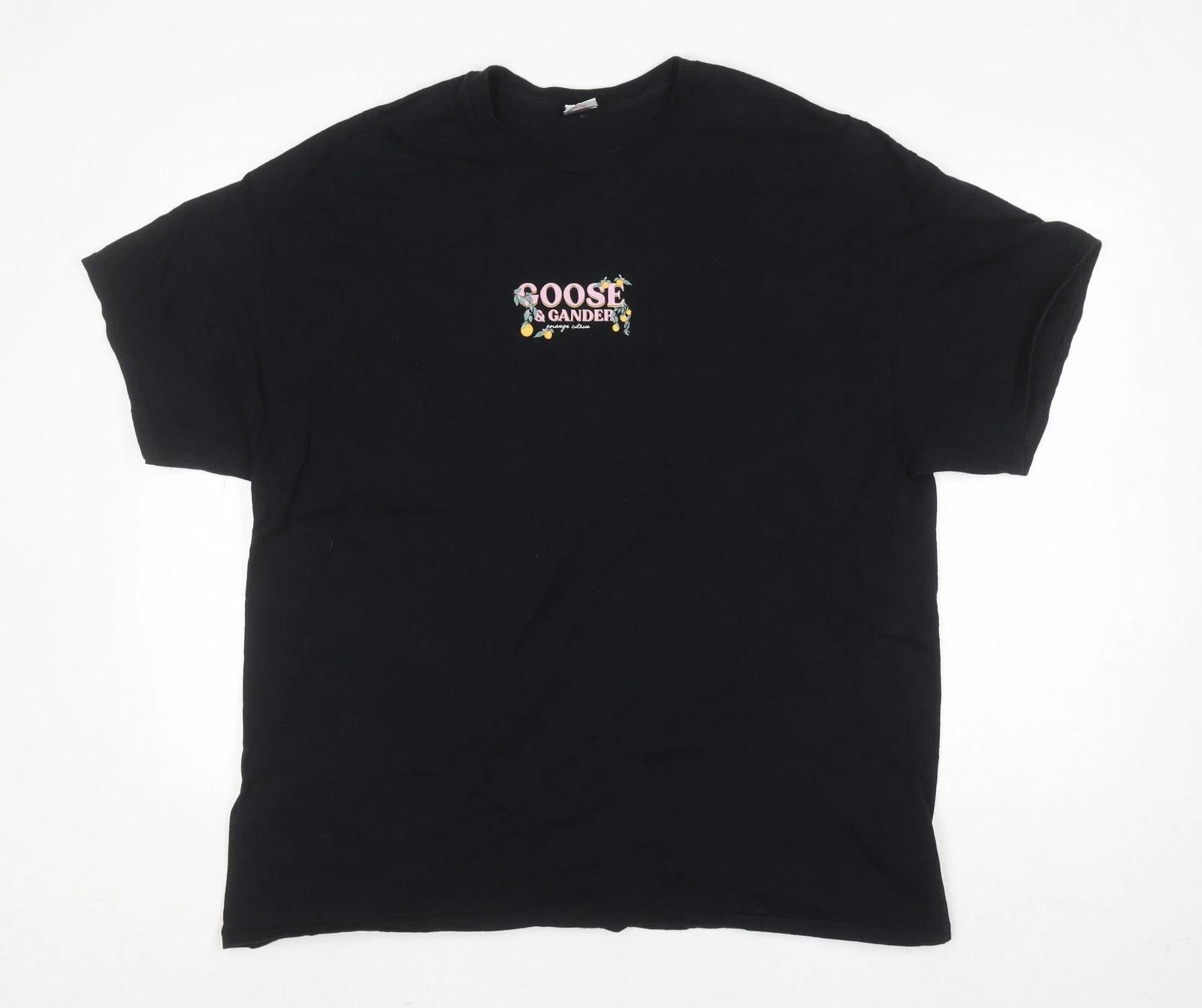 Goose & Gander Унисекс Взрослые Черная 2XL Графическая Хлопковая Футболка L
Goose & Gander Унисекс Взрослые Черная 2XL Графическая Хлопковая Футболка L