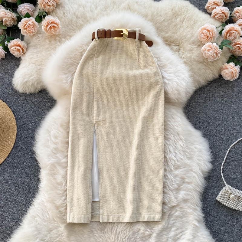 Спідниця для жінок Повсякденна Універсальна Спідниця з розрізом Приталена Ретро Однотонна З високою талією Довга Вільна Спідниця-штани L білий
Спідниця для жінок Повсякденна Універсальна Спідниця з розрізом Приталена Ретро Однотонна З високою талією Довга Вільна Спідниця-штани L білий