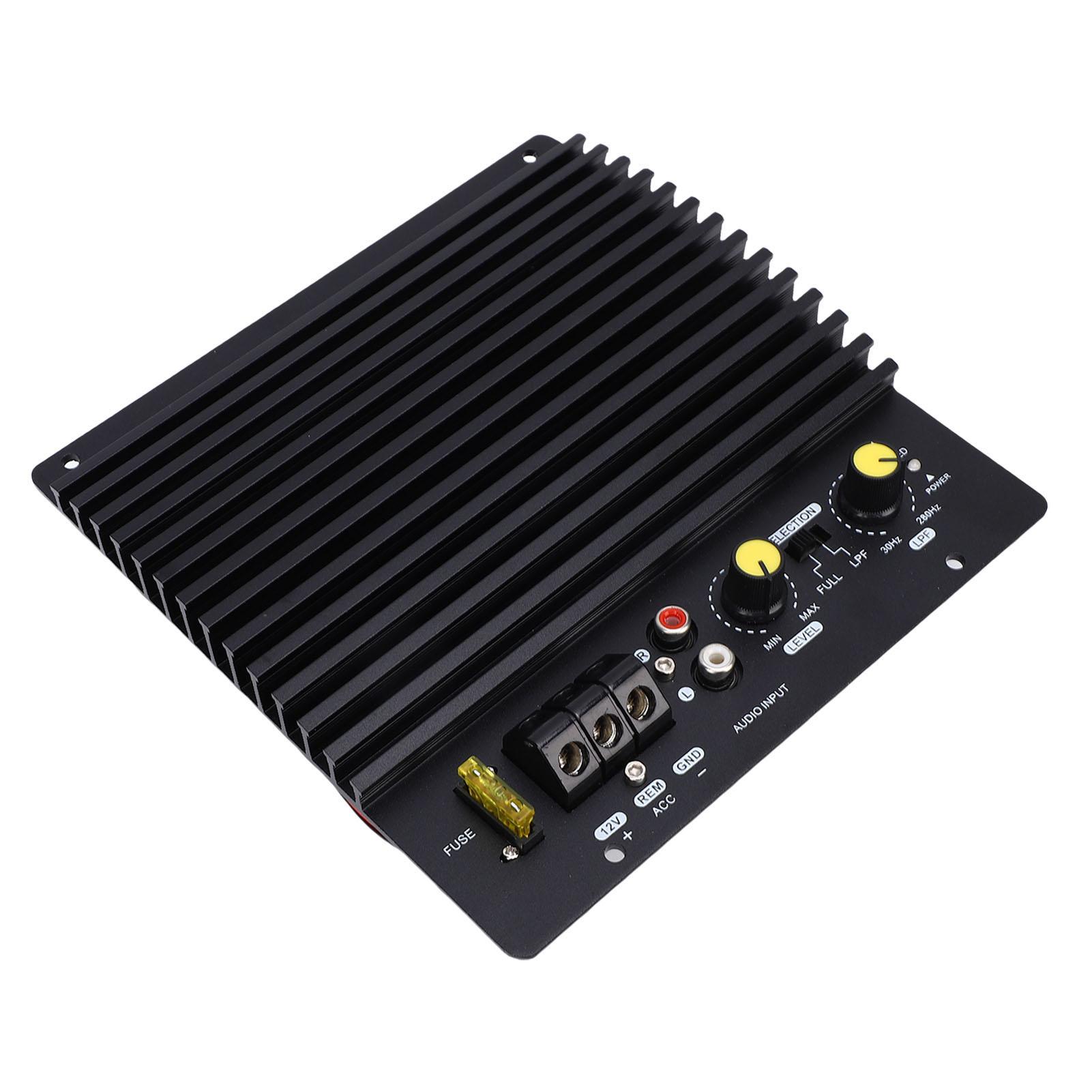 12V Car Amplifier Board 600W High Power Aluminum Alloy Car Exposed Bass Subwoofer Amp Board for Vehicle
12V Car Amplifier Board 600W High Power Aluminum Alloy Car Exposed Bass Subwoofer Amp Board for Vehicle