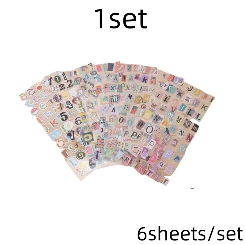 6 sheets/lot English Alphabet Number Retro Sticker Album Diary Decoration DIY Decorative Stickers Handmade Stickers Scrapbooking
6 sheets/lot English Alphabet Number Retro Sticker Album Diary Decoration DIY Decorative Stickers Handmade Stickers Scrapbooking