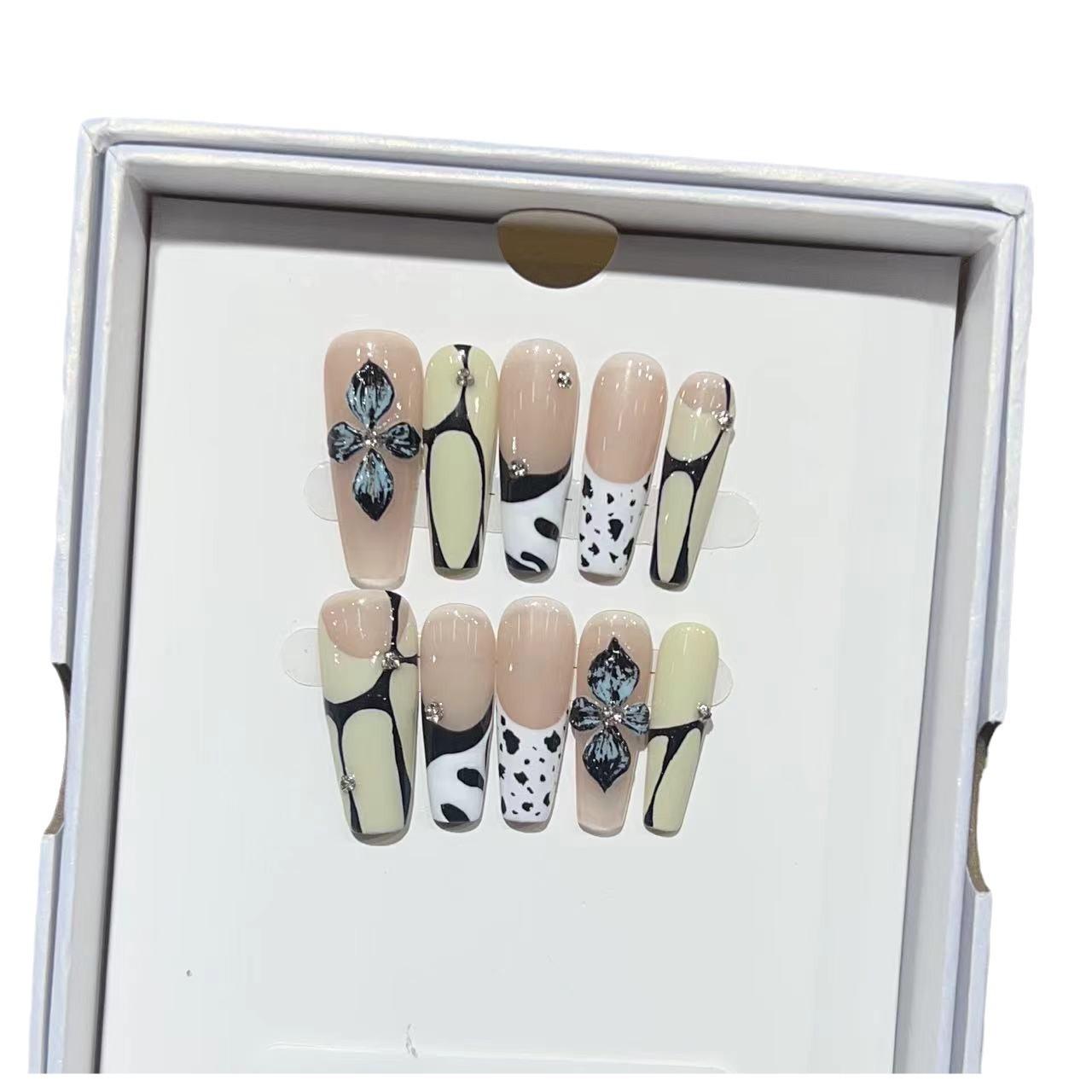 Персонализированная носимая броня ручной работы, нишевый дизайн, ручная роспись, пятнистый демон, цветок, нюдовый цвет, патч для французского маникюра, съемные накладные ногти Large L
Персонализированная носимая броня ручной работы, нишевый дизайн, ручная роспись, пятнистый демон, цветок, нюдовый цвет, патч для французского маникюра, съемные накладные ногти Large L