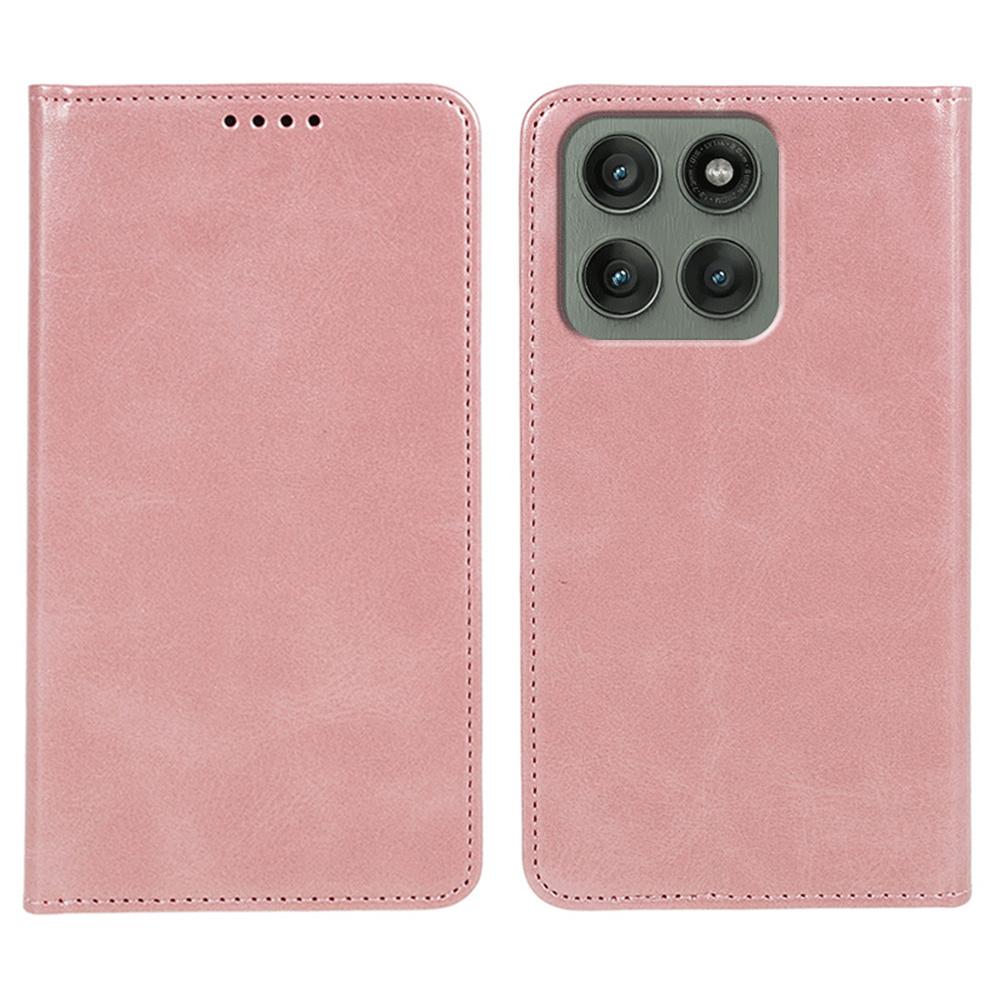 For Motorola Edge 60 Pro 5G Case Strong Magnetic PU Leather Phone Cover Calf Texture Rose Gold
For Motorola Edge 60 Pro 5G Case Strong Magnetic PU Leather Phone Cover Calf Texture Rose Gold