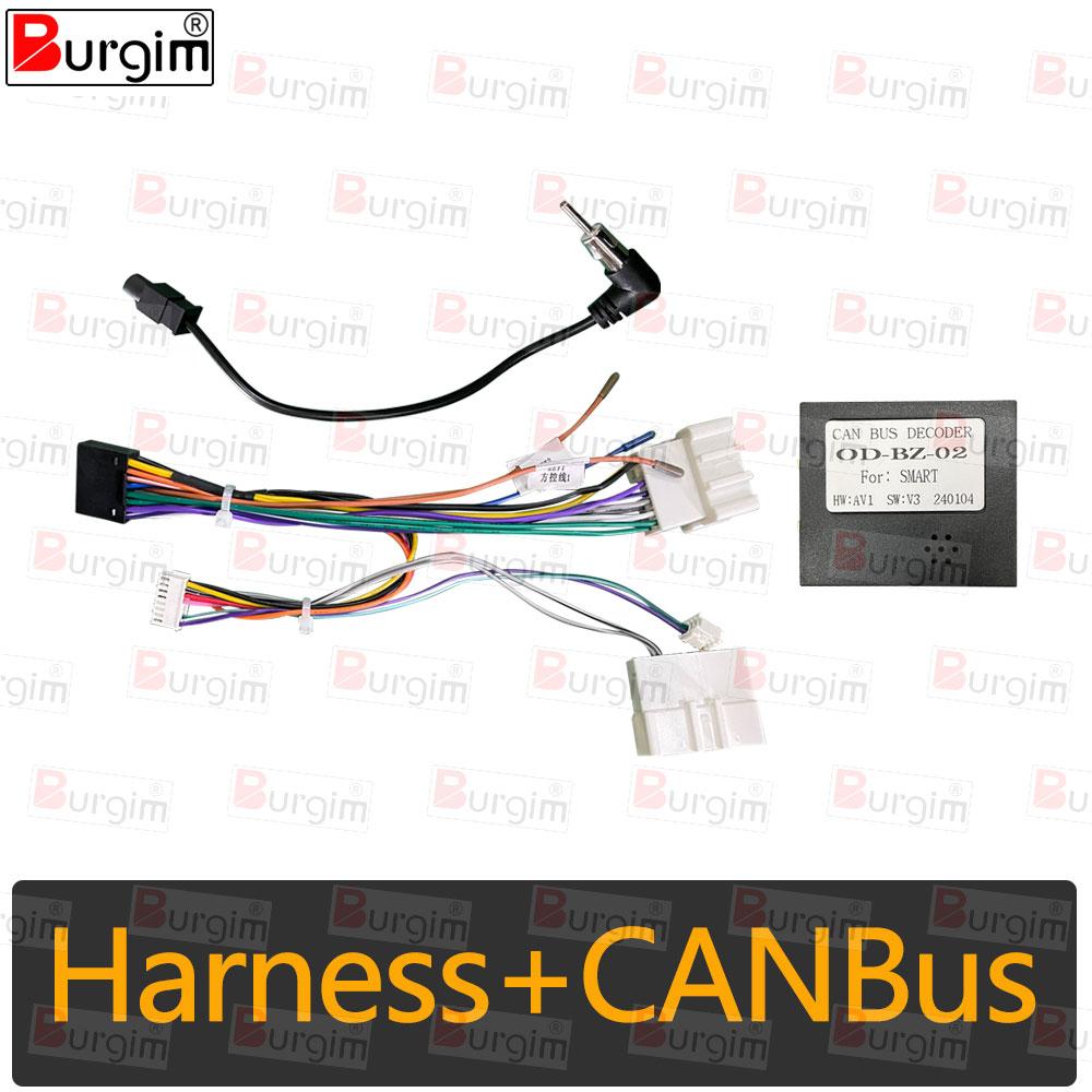 Car Radio Frame For Mercedes-Benz Smart Fortwo C453 A453 W453 2014- High Version 9 inch 2DIN Stereo Panel Power Cord Canbus Cable CANBus
Car Radio Frame For Mercedes-Benz Smart Fortwo C453 A453 W453 2014- High Version 9 inch 2DIN Stereo Panel Power Cord Canbus Cable CANBus