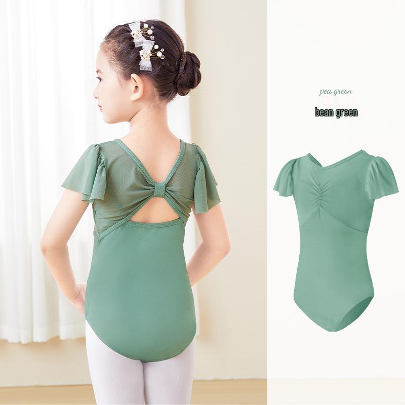 Girls Short Sleeve Patchwork Jumpsuit - Ballet Dancewear Body Shaping Outfit 140 (Height 140-150cm)
Girls Short Sleeve Patchwork Jumpsuit - Ballet Dancewear Body Shaping Outfit 140 (Height 140-150cm)