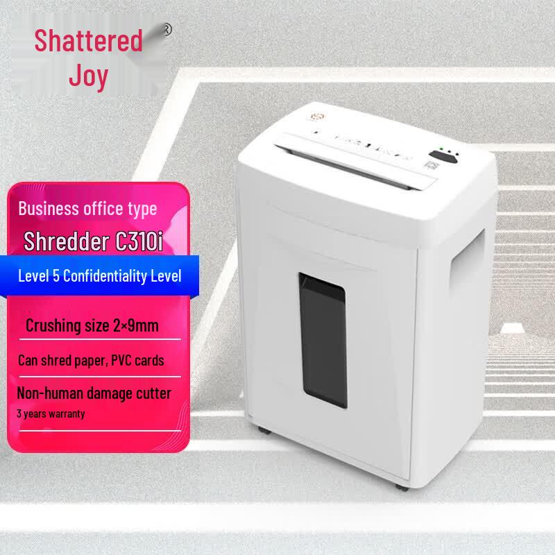 Suile C310i High-Security Cross-Cut Paper Shredder CN plug (adapter included)
Suile C310i High-Security Cross-Cut Paper Shredder CN plug (adapter included)