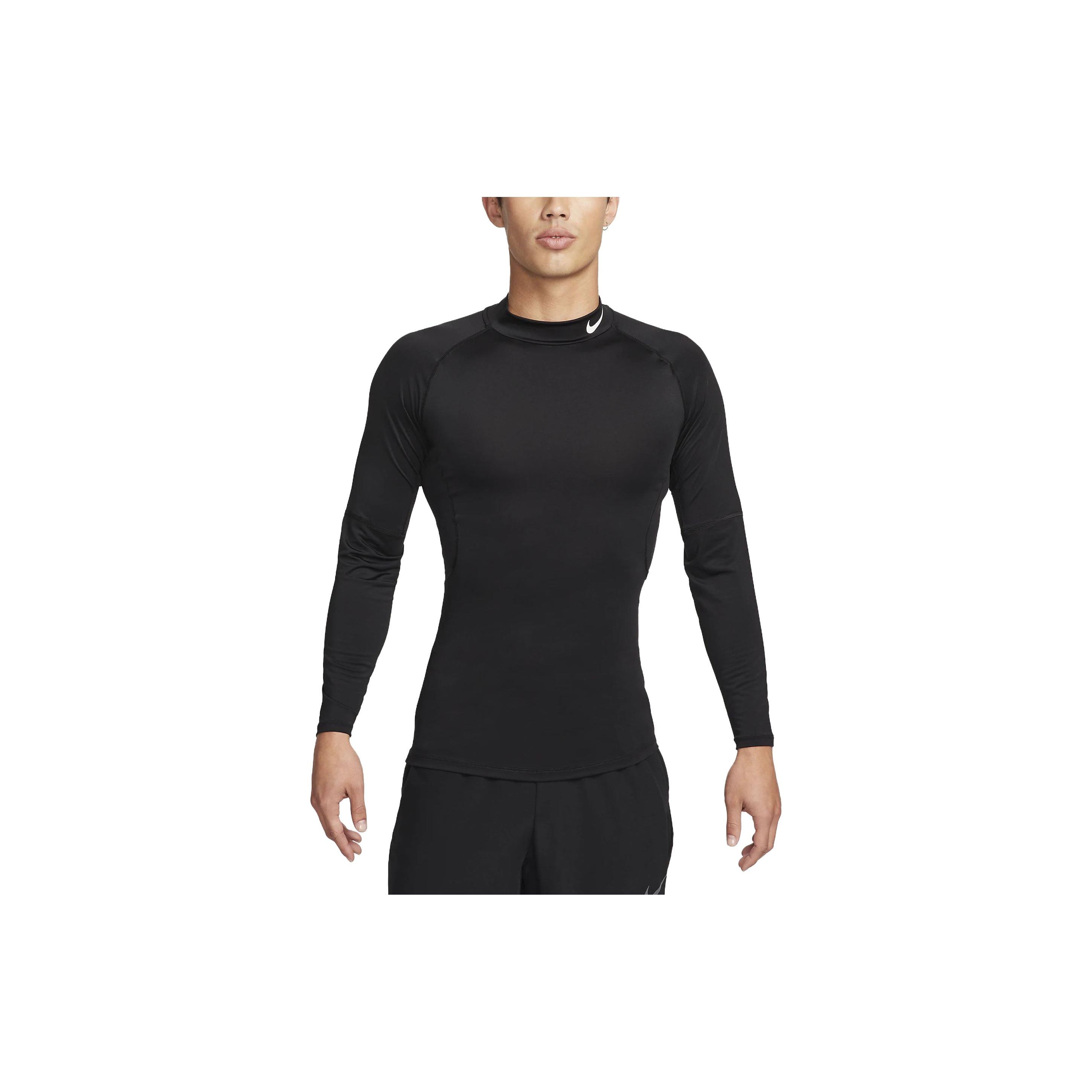 Nike Мужская футболка для фитнеса с длинным рукавом и воротником Slim Fit, черные топы FB7909-010
Nike Мужская футболка для фитнеса с длинным рукавом и воротником Slim Fit, черные топы FB7909-010