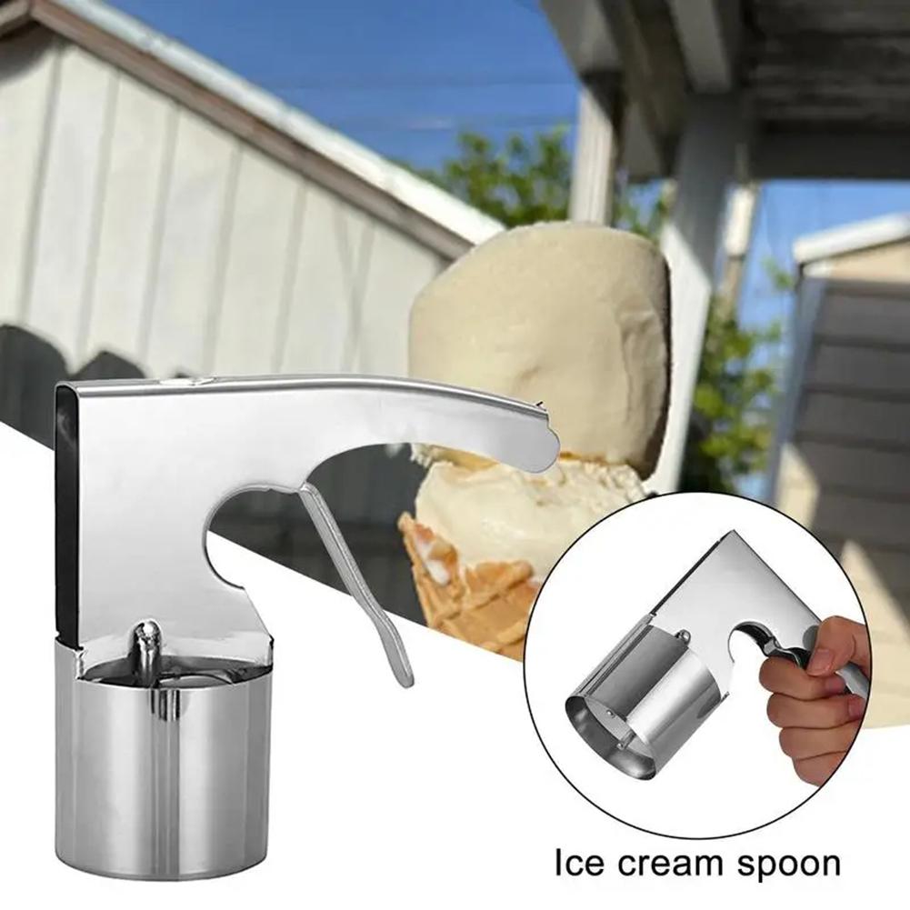 Stainless Steel Ice Cream Scooper Cylindrical Ice Cream Scoop Old Time Ice Cream Ball Scoop With Trigger Release Kitchen Gadgets серебряный
Stainless Steel Ice Cream Scooper Cylindrical Ice Cream Scoop Old Time Ice Cream Ball Scoop With Trigger Release Kitchen Gadgets серебряный