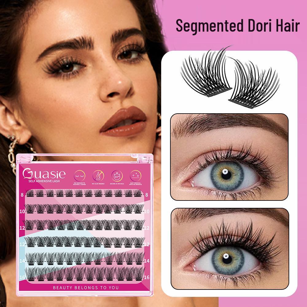D Curl Segmented False Eyelashes: Natural-Looking, European & American Style DIY Clusters for Self-Grafting
D Curl Segmented False Eyelashes: Natural-Looking, European & American Style DIY Clusters for Self-Grafting