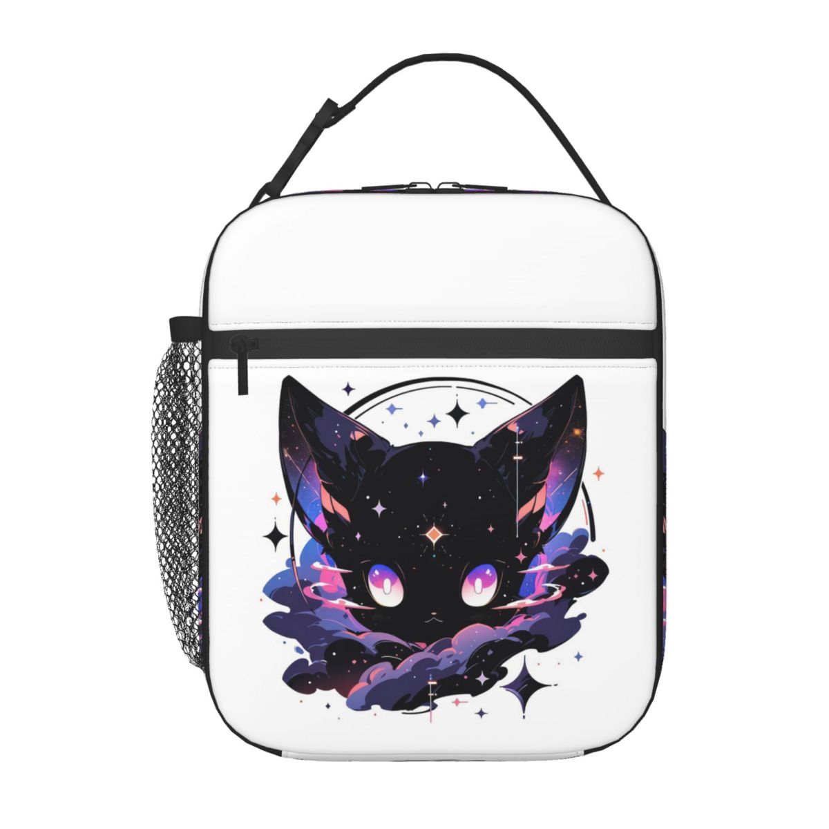 Mystical Black Cat With Stars Moons Celestial Insulated Lunch Bag for Women Kids Portable Food Boxes Thermal Lunch Box Tote One Size
Mystical Black Cat With Stars Moons Celestial Insulated Lunch Bag for Women Kids Portable Food Boxes Thermal Lunch Box Tote One Size