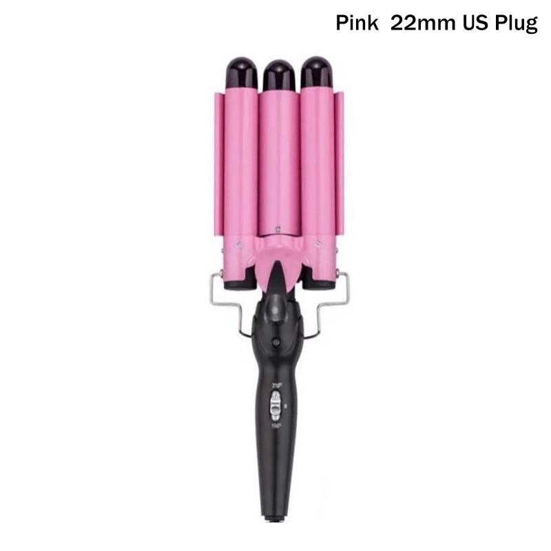 Ceramic Professional Hair Curler 3 Curling Iron Fast Heat Adjustable Temperature Styling Tool for Beach Waves Everyday Use
Ceramic Professional Hair Curler 3 Curling Iron Fast Heat Adjustable Temperature Styling Tool for Beach Waves Everyday Use